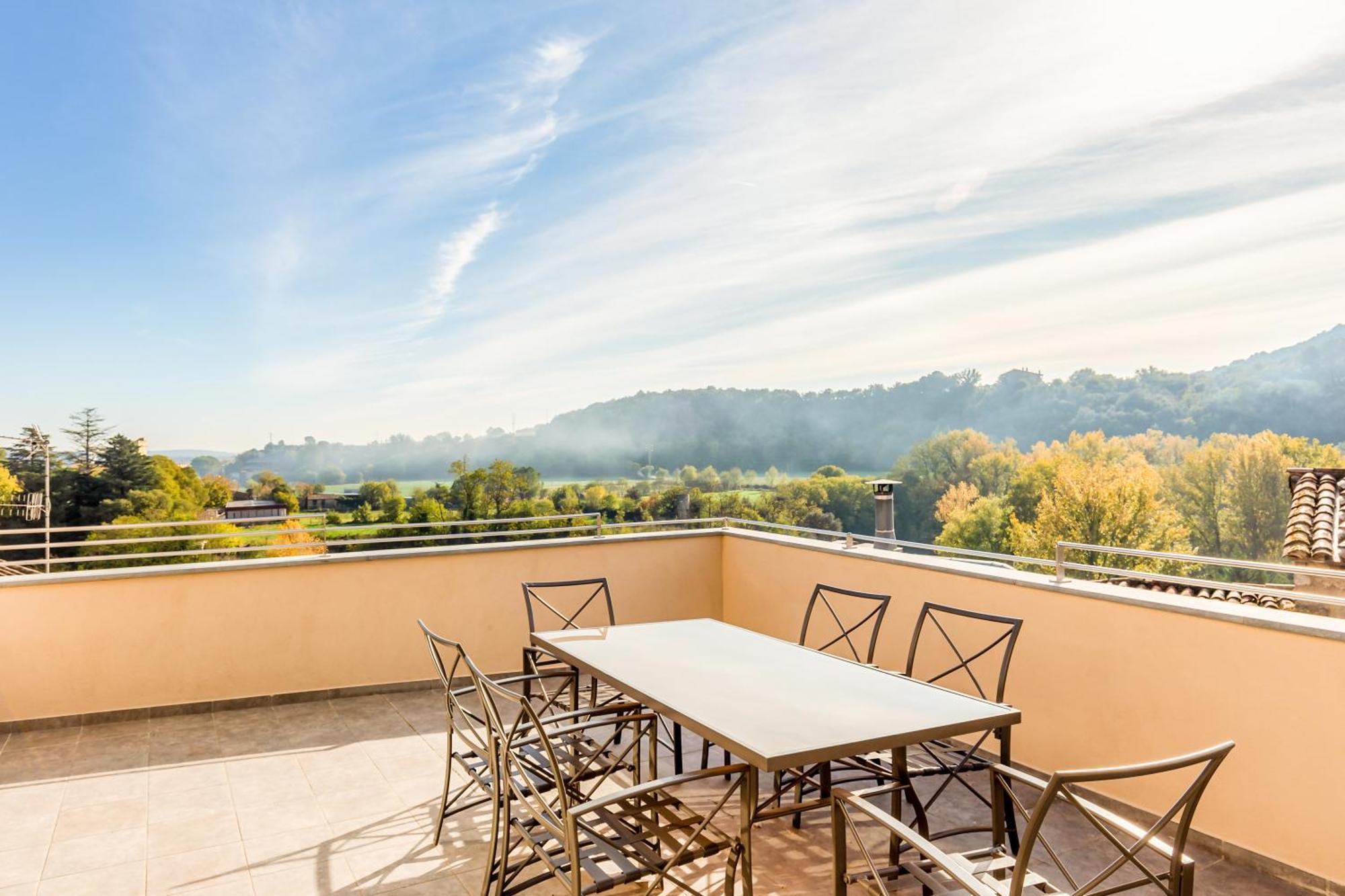 Can Cintet 3 Apartamento Con Terraza En Besalú Exteriör bild