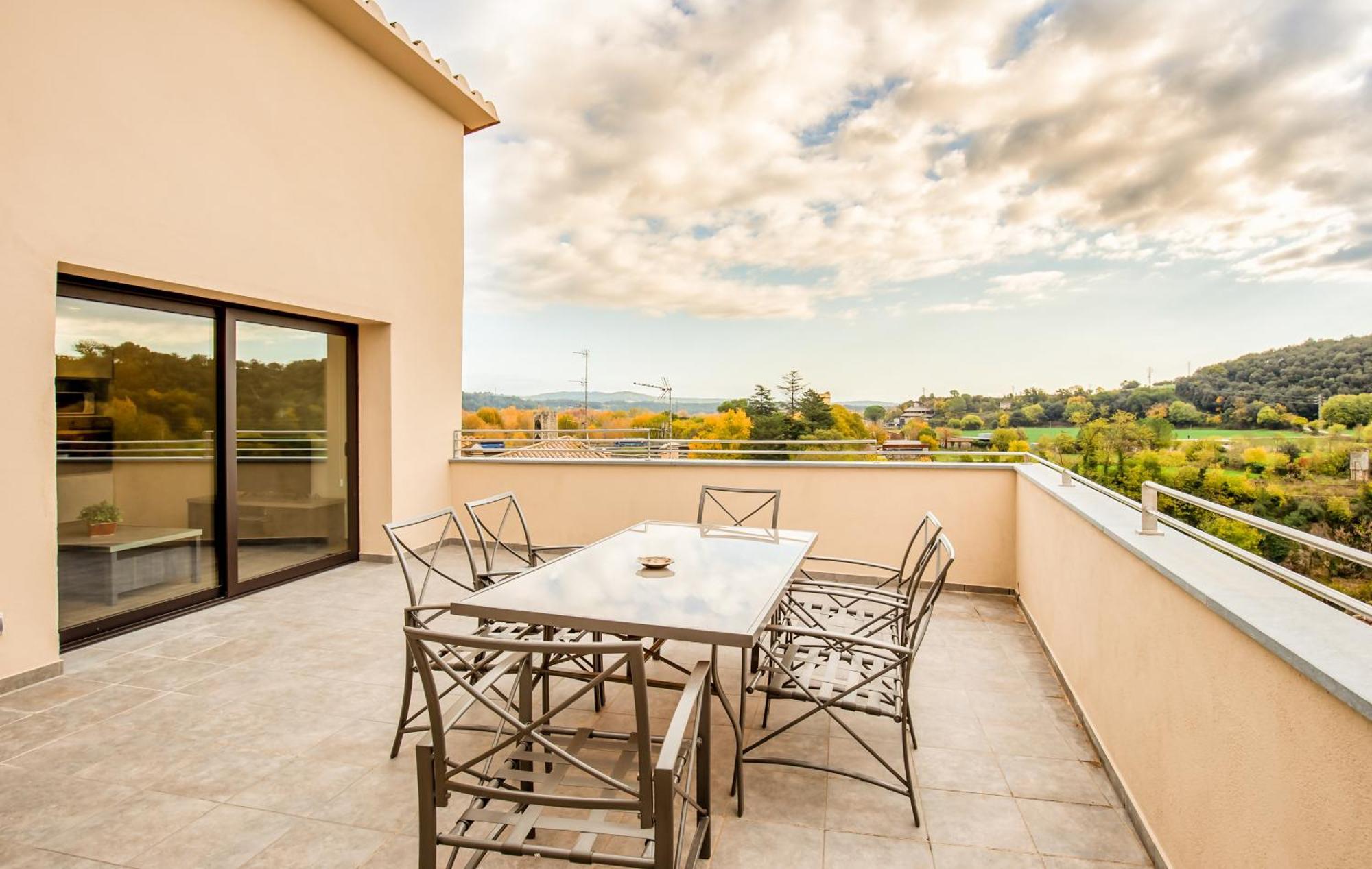 Can Cintet 3 Apartamento Con Terraza En Besalú Exteriör bild