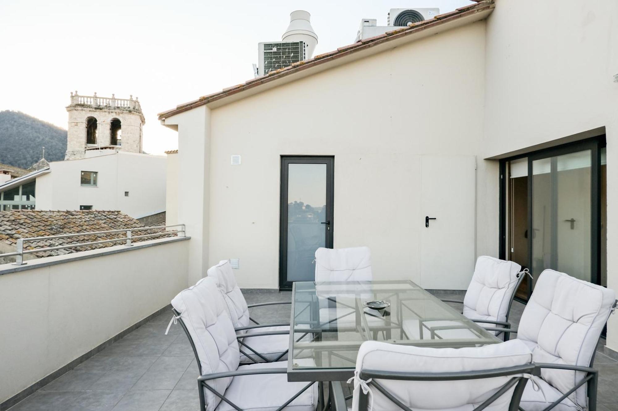 Can Cintet 3 Apartamento Con Terraza En Besalú Exteriör bild